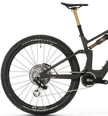 Megamo Reason AIR CRB 00 Carbon Full Suspension Electric Bike 2026 - Black