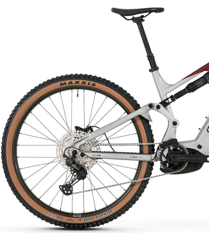 Megamo Flame AL 10 Electric Full Suspension Mountain Bike 2026 - Red