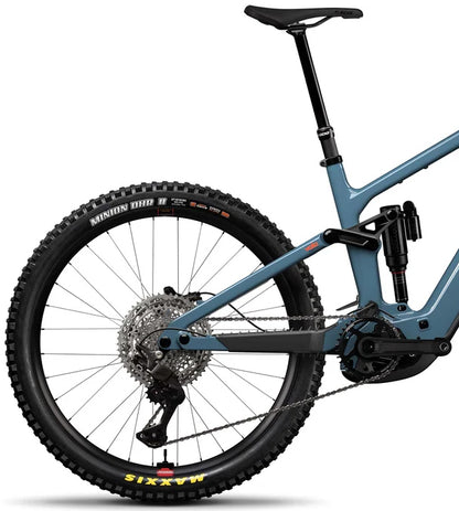 Santa Cruz Vala C MX Deore 7200 Carbon Electric Full Suspension Mountain Bike 2027 - Gloss Slate Blue