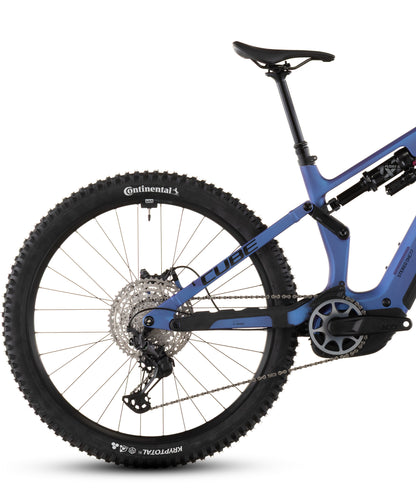 Cube Stereo Hybrid One77 HPC SLX 800 Electric Carbon Full Suspension Bike 2026 - Blue Iris