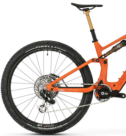 Megamo Reason AIR CRB 00 Carbon Full Suspension Electric Bike 2026 - Orange