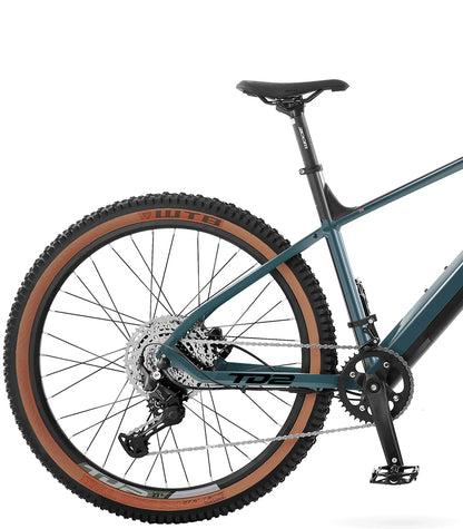 Ezego Trail Destroyer II Electric Mountain Bike - Teal