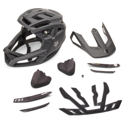Fox Proframe RS Full Face MTB Helmet - Matte Black