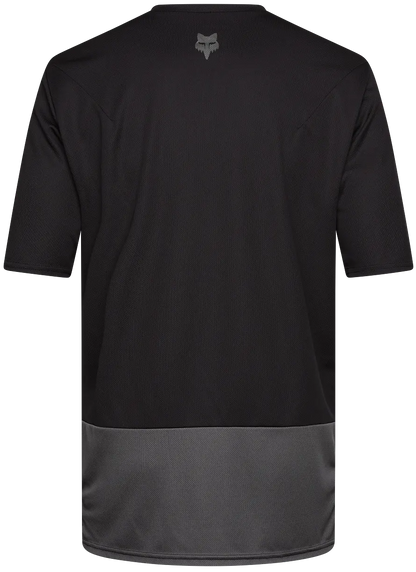 Fox Ranger Wordmark Short Sleeve Mens Cycling Jersey - Black