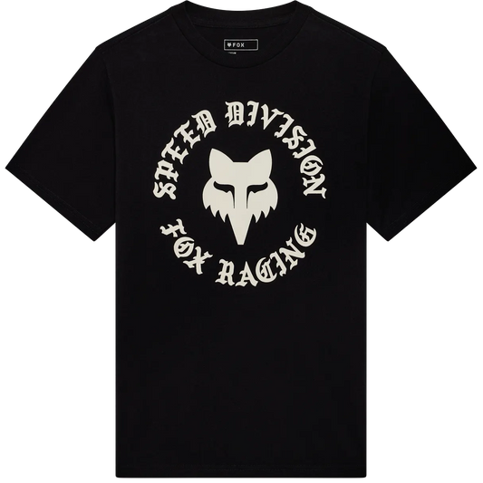 Fox Badge 195 Original Mens Short Sleeve Top - Black