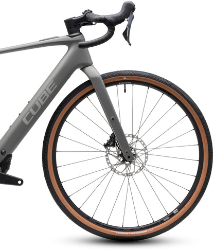 Cube Nuroad Hybrid C:62 Race 400X Electric Gravel Bike - Old Grey