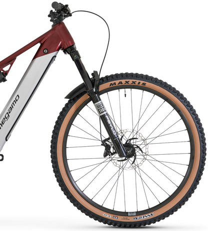 Megamo Flame AL 10 Electric Full Suspension Mountain Bike 2026 - Red