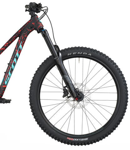 Scott Ransom 600 Kids Full Suspension Mountain Bike 2026 - Black
