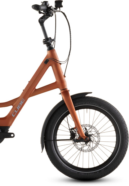 Cube Compact Hybrid 545 Electric Hybrid Bike 2026 - Rustorange