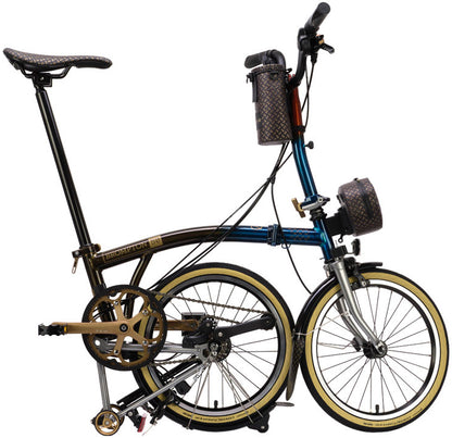 Brompton C Line 1975 Edition M 12-Speed Limited Edition Folding Bike - Thermal Fade Lacquer