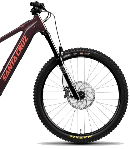 Santa Cruz Vala MX AL Deore Electric Mountain Bike 2026 - Gloss Stormbringer Purple