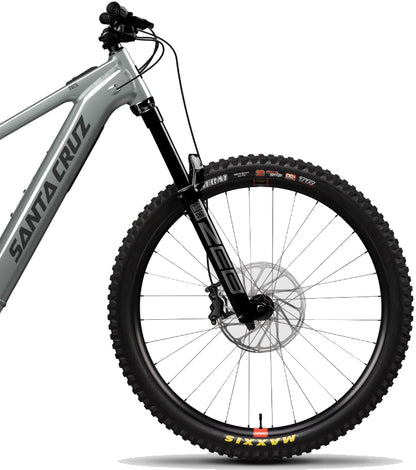 Santa Cruz Vala MX AL 70 Electric Mountain Bike 2026 - Gloss Lunar Grey