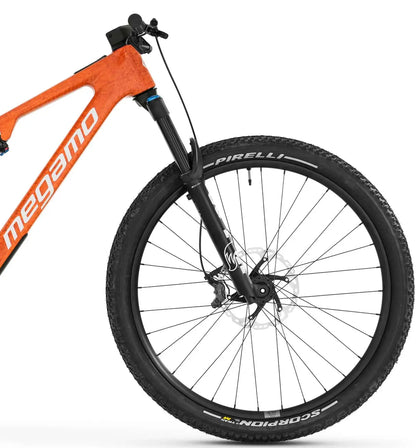 Megamo Reason AIR CRB 08 Carbon Full Suspension Electric Bike 2026 - Orange