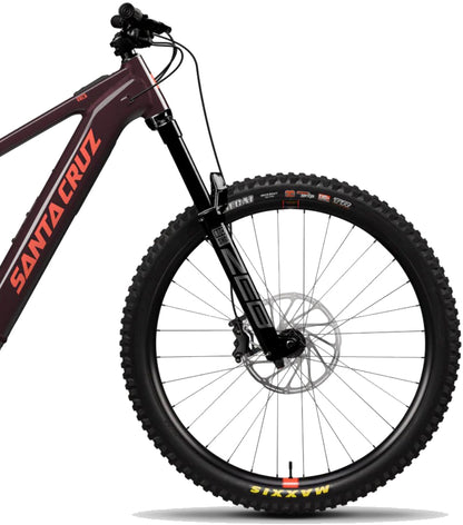 Santa Cruz Vala MX AL 70 Electric Mountain Bike 2026 - Gloss Stormbringer Purple