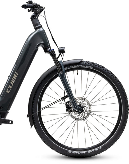 Cube Nuride Hybrid Performance 720 Electric Hybrid Bike 2027 - Shadow Grey