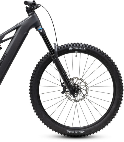 Cube Stereo Hybrid One77 HPC SLX 800 Electric Full Suspension Mountain Bike 2027 - Blackline