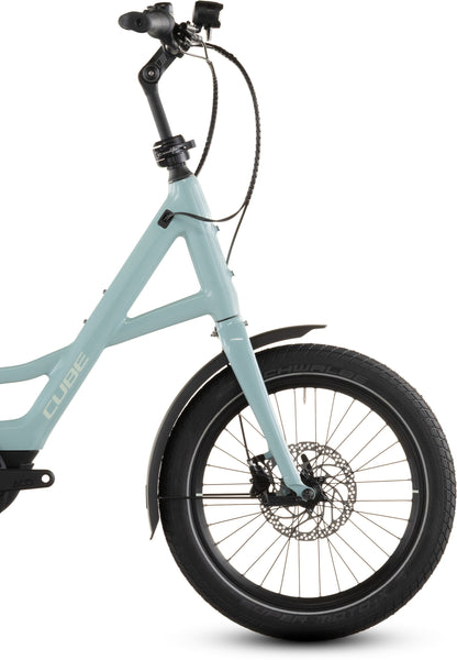 Cube Compact Hybrid Comfort 545 Electric Hybrid Bike 2026 - Skylightblue