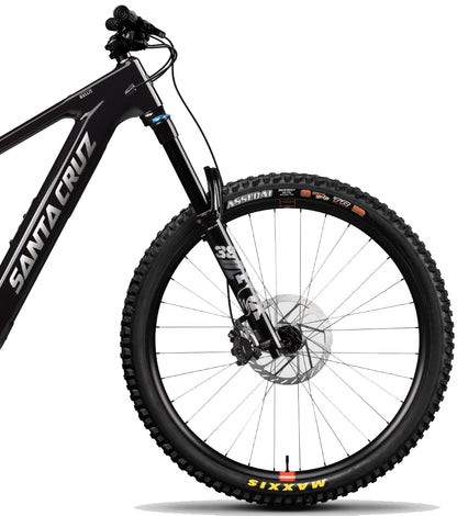 Santa Cruz Bullit 4 C MX 90 Carbon Electric Full Suspension Mountain Bike 2026 - Gloss Black