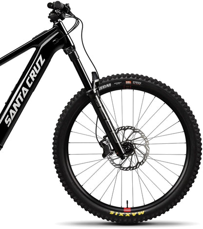 Santa Cruz Vala AL MX Deore 7200 Electric Full Suspension Mountain Bike 2027 - Gloss Black