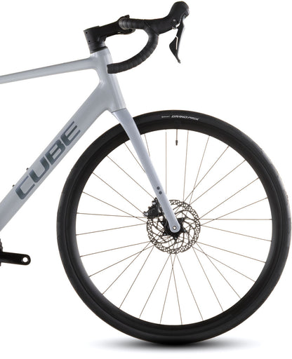 Cube Attain Race Road Bike 2026 - Fog Grey