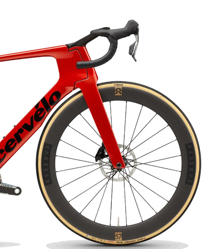 Cervelo S5 Force AXS Carbon Road Bike - Carnelian