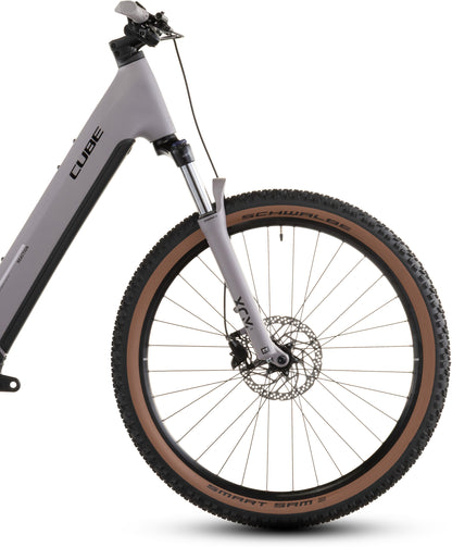 Cube Reaction Hybrid Performance 600 EE Electric Mountain Bike 2026 - Plumgrey