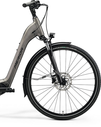 Merida eSpresso City 300 EQ SE Electric Hybrid Bike 2026 - Silk Warm Slate Grey