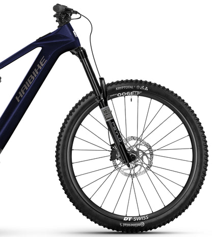 Haibike ALLMTN CF 10 TRN/IQ Full Suspension Electric Mountain Bike 2026 - Midnight Blue