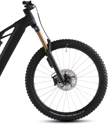 Cube Stereo Hybrid One77 HPC AT 800 Carbon Full Suspension Electric Mountain Bike 2026 - Black