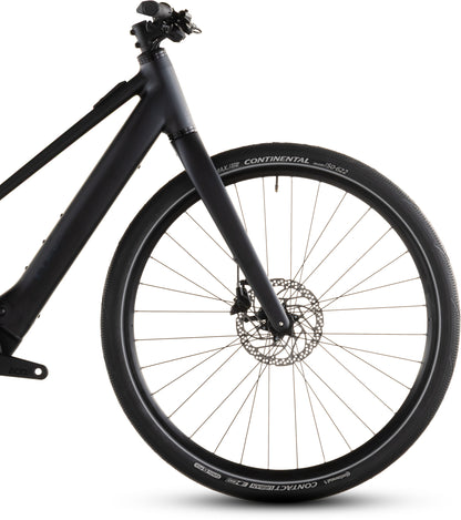 Cube Editor Hybrid Pro 400X Trapeze Electric Hybrid Bike 2026 - Coal