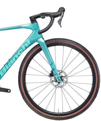 Bianchi Impulso Comp GRX610/820 Carbon Gravel Bike 2026 - Metallic Celeste