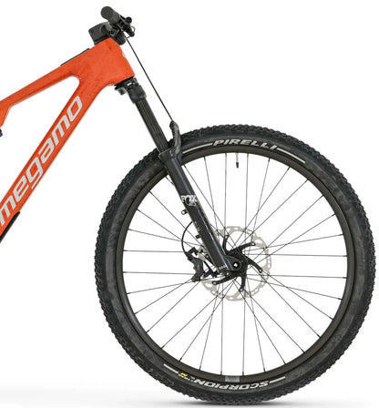 Megamo Reason AIR CRB 10 Carbon Full Suspension Electric Bike 2026 - Orange