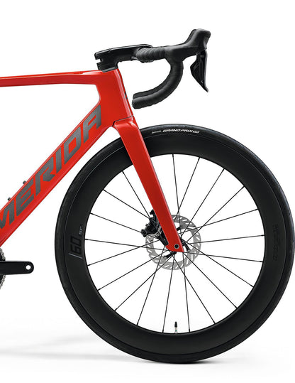 Merida Reacto 6000 Carbon Road Bike 2026 - Dark Race Red