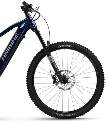 Haibike ALLMTN 6 Electric Full Suspension Mountain Bike 2026 - Ocean Black