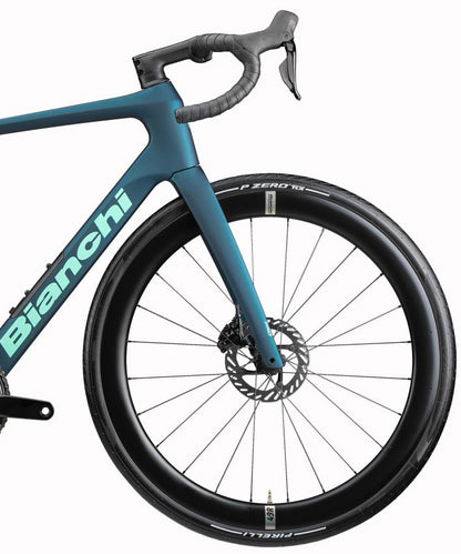 Bianchi Infinito Pro 105 Di2 Carbon Road Bike 2026 - Petrol Celeste