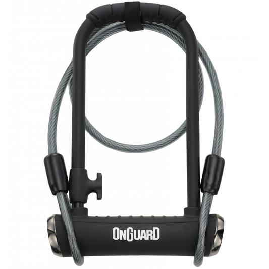OnGuard Pitbull DT Bike Lock with Cable - Black