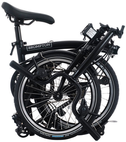 Brompton C Line 4-Speed Folding Bike - Matt Black