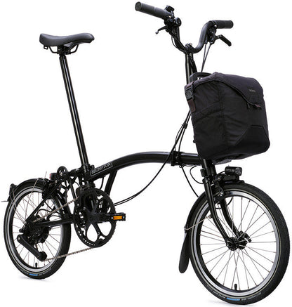 Brompton C Line eMotiq 4-Speed Electric Folding Bike - Matt Black