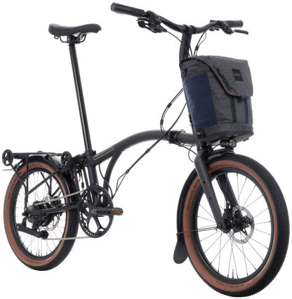 Brompton Electric G Line with Roller Frame 4 Speed Folding Bike - Space Black