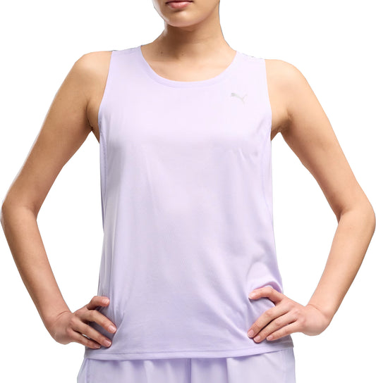 Puma Velocity Womens Running Vest Tank Top - Purple