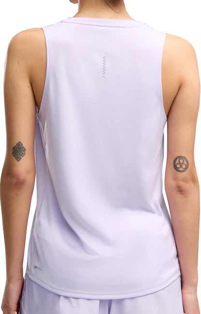 Puma Velocity Womens Running Vest Tank Top - Purple