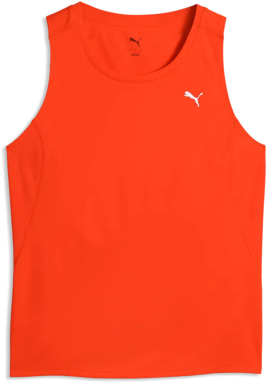 Puma Velocity Womens Running Vest Tank Top - Red