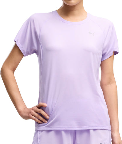 Puma Velocity Short Sleeve Womens Running Top - Purple