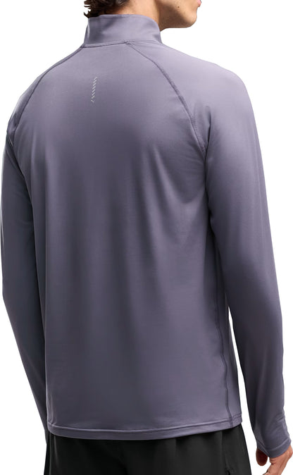 Puma Velocity Cloudspun Half Zip Long Sleeve Mens Running Top - Blue