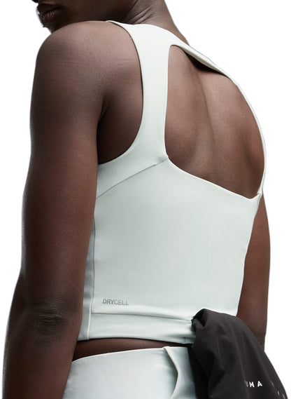 Puma LightStride Womens Running Crop Top - Green
