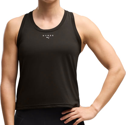 Puma X HYROX PWRMODE Womens Training Vest Tank Top - Black