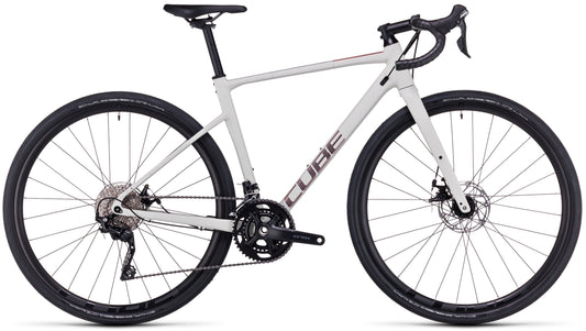 Cube Nuroad WS Women's Gravel Bike 2023 - Light Grey