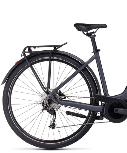 Cube Touring Hybrid One 500 Easy-Entry Electric Hybrid Bike 2023 - Dark Grey