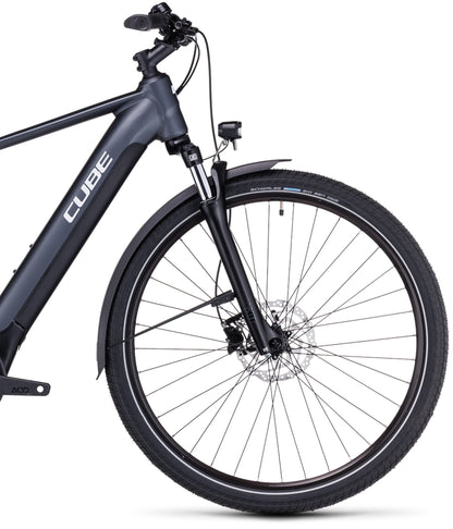 Cube Touring Hybrid One 500 Electric Hybrid Bike 2023 - Dark Grey