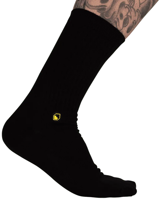 Burgtec Everyday Crew Sock - Black